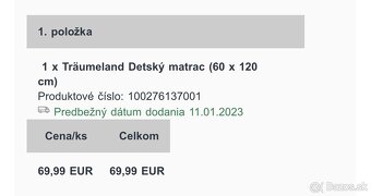 Detská postieľka SUNDVIK - 4