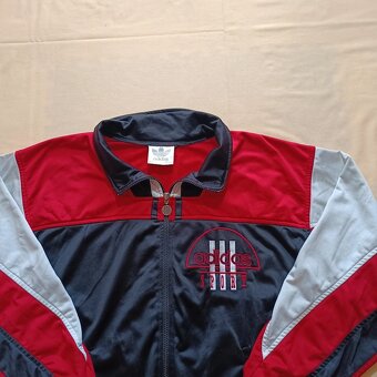 Vintage 80s Adidas tracksuit jacket bunda mikina na zips M - 4