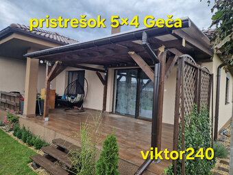 pristresky pre avto.altanky ,pergoly - 4