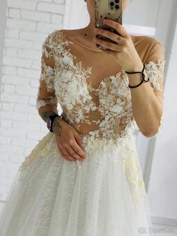 Predám svadobné šaty - 4