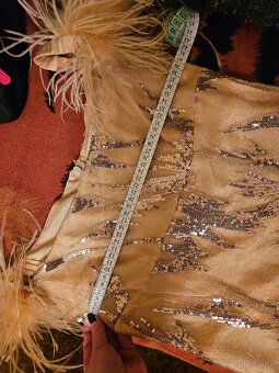 Predam nadherne spolocenske saty vel.S - 4