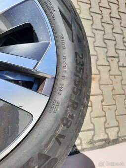 Letné komplety Kodiaq - Soira 7,5J x 18" Continental 235/55 - 4