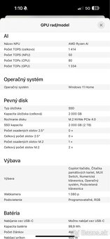 MSI Vector A18 HX A9WIG-068CZ kovový Novy - 4