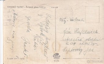 Staré pohľadnice Vysoké Tatry, Solisko, Štrbské Pleso - 4