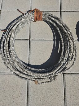Pracovné uzdecky / mecate / laso / slobber straps - 4