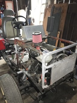 Malotraktor domácej výroby 4x4 - 4