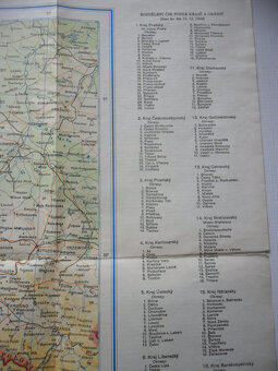 3 x mapy - ČESKOSLOVENSKÁ REPUBLIKA - 2,50 € - 4