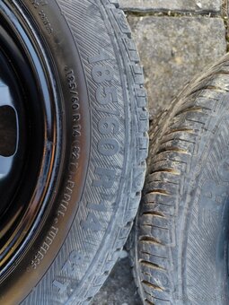 Disk + pneumatiky 185/60 R14 - 4