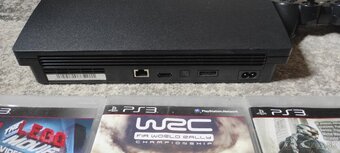 Playstation 3 slim 320gb+hry - 4