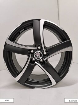 Škoda Fabia, Rapid, Scala alu disky 5x100 R17 ET48 7,5J 1228 - 4