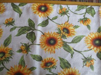 Obrus slnečnice na režnej - 4