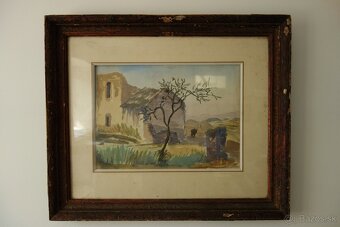 Obraz - Akvarel v ráme - 4