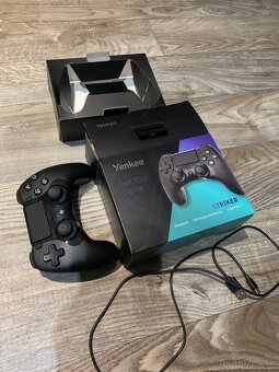 Predám bezdrôtový ovládač Yenkee STRIKER pre PS4 / PC - 4