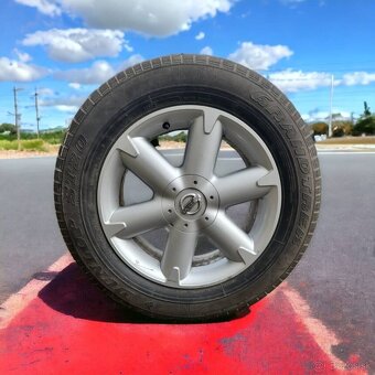 Alu kola Nissan 5x114.3 + pneu Dunlop 225/65 - 4