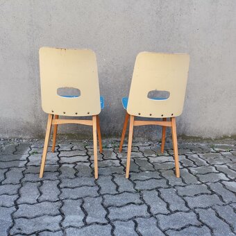 1 kus Retro stolicka TON 1960 Vintage - 4