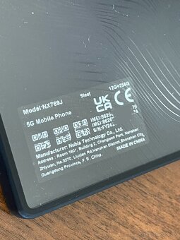 Red Magic 9S Pro – 12GB/256GB, čierny - 4