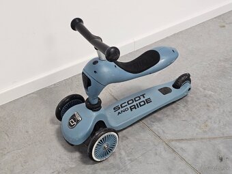 -- PREDANÉ -- Predám odrážadlo / kolobežku Scoot&Ride - 4