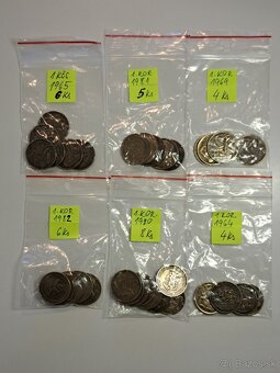 Mince 50 hal,1,2,5, kčs - 4