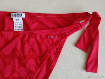 Červené plavky Feba - 4