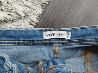 Riflové šortky L/40 Cropp - 4