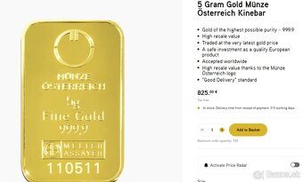 investičné zlato - 4