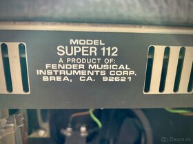 Fender Super 112 Red Knobs " Vintage USA Amplifier " - 4