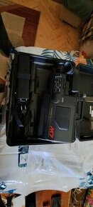 Retro VHS Kamera Panasonic M7 - adaptér, kufor - 4