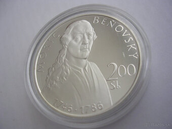200 Sk 1996 Móric Beňovský PROOF - 4