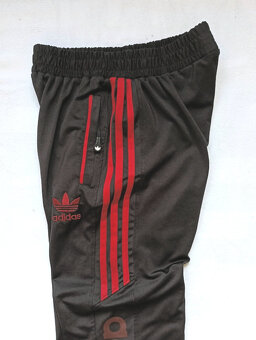 ADIDAS-STREČOVÉ TEPLÁKY- L/40-42 - 4