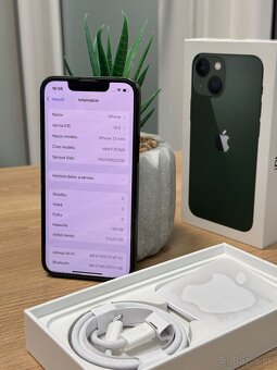 Apple iPhone 13 mini 128GB - ZÁRUKA / NOVÁ BATÉRIA - 4