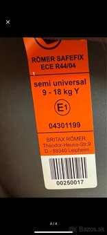 Detská sedačka Britax romer - 4