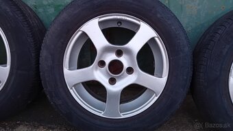 Predám alu disky s pneu 185/65 R14 - 4