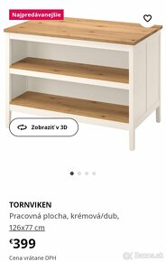 Kuchynský ostrovček TORNVIKEN IKEA - 4