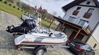 Motorový čln rib 360, 30hp - 4