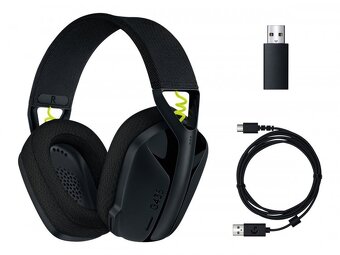 Logitech G435 LIGHTSPEED - čierna verzia - 4