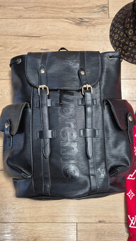 Louis Vuitton Supreme set - šnúrky Supreme zdarma - 4