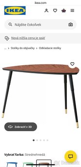 Ikea stolik list 2ks - 4