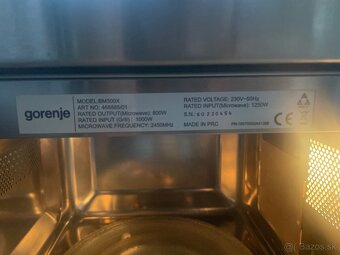 Stavaná mikrovlná rúra - 4