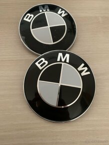 BMW znak na prednú / zadnú kapotu - 4