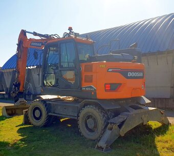 ZÁRUKA 18t bagr opěry powertilt vývody Doosan DX165 svahovk - 4