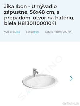 Zapustené umývadlo jika inom nove - 4