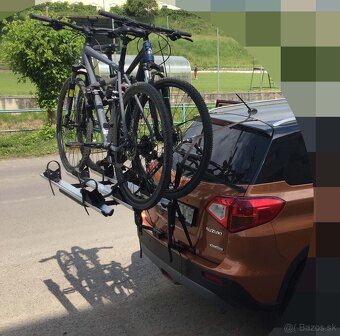 Nosič 3 bicyklov k autu bez ťažného, na piate dvere, Menabo - 4