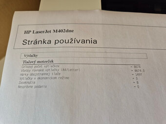 HP LaserJet Pro M402dne 8674 stran - 4