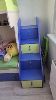 Dvojposchodový detský posteľ - 4
