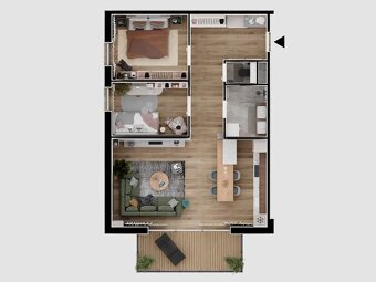 Nové 3 -izbové byty na predaj v Spišská Nová Ves - 4