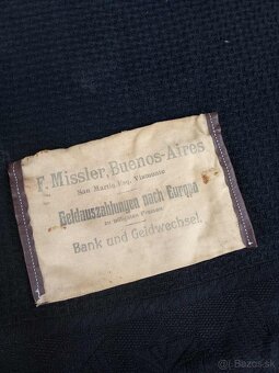 Vystahovalectvo do USA - platenne puzdro na cestovny listok - 4