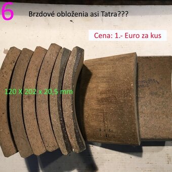 Brzdové a spojkové obloženia Tatra - PV3S - Liaz - 4