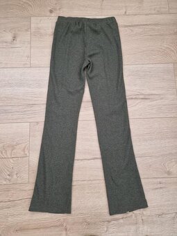 Nohavice Zara 152 elastické čierne, Reserved zelené 146 - 4