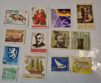 Poštové známky - 4