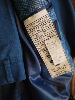 2x oblek Čierny a modrý - 4